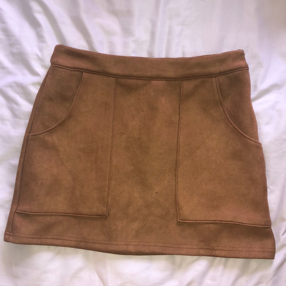 suede skirt